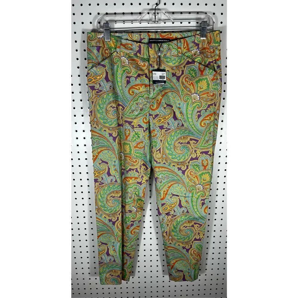 Ralph Lauren Paisley print golf pants